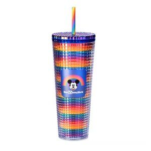 Disney Pride Collection Starbucks® Tumbler with Straw – Blue Mickey Mouse
